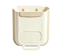 Poubelle Murale Récipient À Déchets Pliable Et Compact 6 L Gain De Place | Mini Poubelle À Compost Cuisine Pour Maison Salle De Bains Chambre Camping-Car Camping Plan De Travail Porte D'Armoire