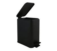 Poubelle ? P?dale Acier Erik 5l Noir Mat