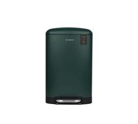 Les Collectors – Poubelle à pédale N°501 – 20 L, acier inoxydable, seau amovible, vert canard