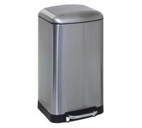Poubelle pédale métal 30L ""Ariane"" inox - 5five
