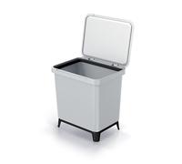 KEDEN Seau de recyclage de forme carrée 30L Systema 39x29x41 cm