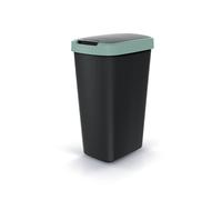 Poubelle de tri à clapet corbeilles 4 couleurs aux choix plastique robuste.