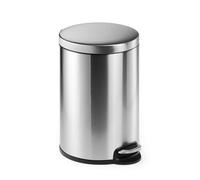 Poubelle professionnelle en acier inox à pédale 20 litres