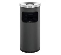 Poubelle professionnelle pour accueil hôtel gare 17 litres - Gris