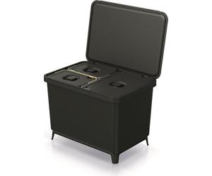 Poubelle Prosperplast SYSTEMA 1x23l + 2x10l noir
