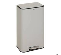 Poubelle rectangulaire à pédale Delta 30L gris - 5five