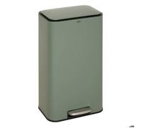 Poubelle rectangulaire à pédale Delta 30L vert - 5five
