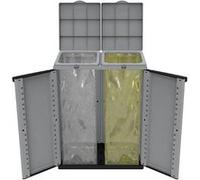 Armoire Ecoline 2 Rangement Compact Intérieur/extérieur - Ecoline