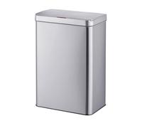Relaxdays Poubelle inox avec capteur