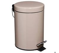 JJA 105615 Poubelle Métal Taupe 3 L