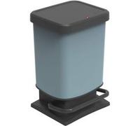 Rotho Paso Poube l le 20 l Avec Péda le Et Couverc le, P lastique (Pp) Sans Bpa, B leu, 20 l (29.3 X 26.6 X 45.7 cm)