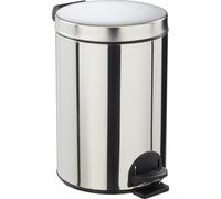 Poubelle Sanelia 14l Inox Seau Antibactérien, Hygiène Optimale - Générique