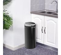 Poubelle sensorielle Sweiko de 42 litres, poubelle automatique, poubelle de cuisine en acier inoxydable avec capteur infrarouge, idéale pour la cuisine et la salle à manger