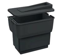 Blanco Poubelle sous évier Singolo 512880 – 14 l – Noir/Gris