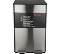 Poubelle Spirella, système de tri des déchets, avec couvercle, 60 litres (2 x 30 litres)