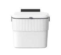 Poubelle suspendue avec couvercle, poubelle à compost pour cuisine, sous évier, pour chambre à coucher, sous bureau, voiture, salle de bain
