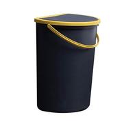 Poubelle Suspendue Couvercle en Plastique Cuisine, Bleu | Poubelle 30l la Cuisine, Design Moderne Suspendu, pour Portes de Placard, Maintien des Odeurs, Pratique