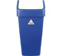 Poubelle Syr avec couvercle basculant, bleue, 50 L