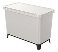 Poubelle SYSTEMA avec bacs de recyclage 10l + 23l - gris cendré Gris G