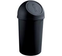 Poubelle 'the flip', 25 litres, gris lumière