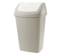 Poubelle Tontarelli 8101384ACE AURORA Couvercle Basculant Tortora