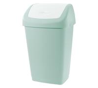 Tontarelli Poubelle Basculante 25L Aurora Salvia/Blanc