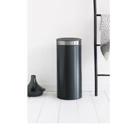 Brabantia Touch Bin poubelle 30 l chrome-noir 115448