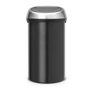 Poubelle Touch Bin 60 L Noir Mat Code H