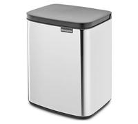 Poubelle Touch Bo - 7 L, acier brillant