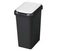 Poubelle Touch & Lift tri sélectif CEP - 45 litres - Blanc