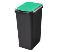 Poubelle Touch & Lift tri sélectif CEP - 45 litres - Vert