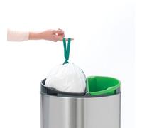 Brabantia Poubelle Touch Bin 100680 Acier 33 L
