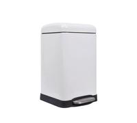 Poubelle Urbaine - 20 L - Carré - Blanc Mat