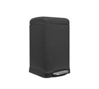 Poubelle Urbaine - 20 L - Carré - Noir Mat