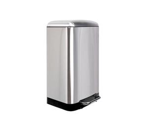 Poubelle Urbaine - 30 L - Rectangulaire - Acier Inoxydable