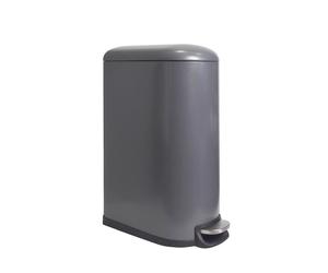 Poubelle Urban - 40 L - Rectangulaire - Gris Mat