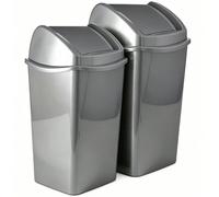 Poubelles carrées de 9L, 15L, 25L. Caractérisées par une grande capacité, un design scellé et anti-odeur. Faciles à nettoyer, fabriquées en matériau durable résistant à la déformation. Idéales pour de