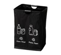 Poubelles de recyclage pour la cuisine | 82 litres conteneur de collecte de bouteilles | conteneur de recyclage | Pour le tri et la collecte des déchets papier et carton, maison, intérieur, fêtes, éco