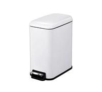 Poubelles Poubelle Rectangulaire Pédale Accueil(Blanc)