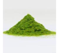 Poudre de gazon artificiel en nylon jaune vert 500 g pour maquette ferroviaire diorama paysage et pelouse d'arbres Longueur 3 mm (500 g)