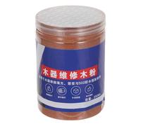Poudre de sciure de séquoia 250 ml pour réparation du bois | rebouche fissures, trous de clous et marques de vis, pour armoires et sols en bois, usage d’entretien intérieur