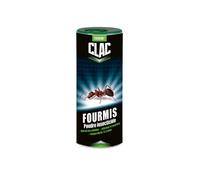 Clac® Poudre Anti-Fourmis 250g - Détruit Fourmis & Fourmilières - Produit Fourmis Maison Intérieur & Extérieur - Action Choc - Insecticide Puissant - Effi cace 3 Mois