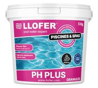 Poudre PH Plus Piscine - Augmente Le pH - Équilibre Chimique Optimal - Améliore Le Confort de baignade et la qualité de l'eau - Haute Concentration - Seau 5kg