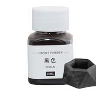 Poudre pigmentée d'oxyde - Colorant pour béton - Colorant teinté - 30 ml - Pour plâtre, plâtre, mastic, joints, citron vert, peintures au lait, loisirs créatifs, matériaux de construction