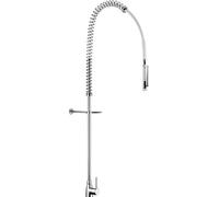 Poudre pour lave-vaisselle Delabie, avec mélangeur et robinet manuel, référence 433000, sans robinet de vidange.