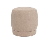 Pouf 40 cm Amea bouclette taupe