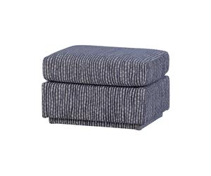 Pouf 40x60x50 cm Gris-bleu Lou