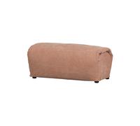 Pouf 46x91 cm Chenille Tissée Vieux Rose BAGGY