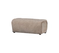 Pouf 91x50 cm Chenille 3D Sable BAGGY