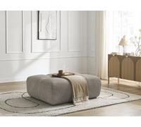 Pouf ANAKIN tissu bouclette taupe BOBOCHIC Taupe